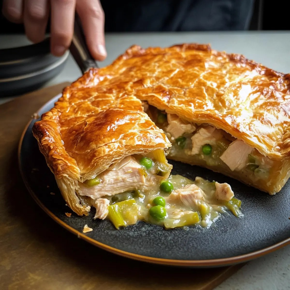 Tom Kerridge’s Roast Chicken Pie: Comfort in Every Bite