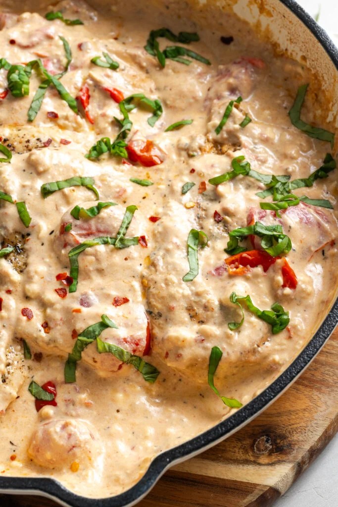 Tomato Feta Chicken Bake - Wellness by Kay
