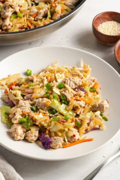Turkey Egg Roll in a Bowl - Wellness by Kay