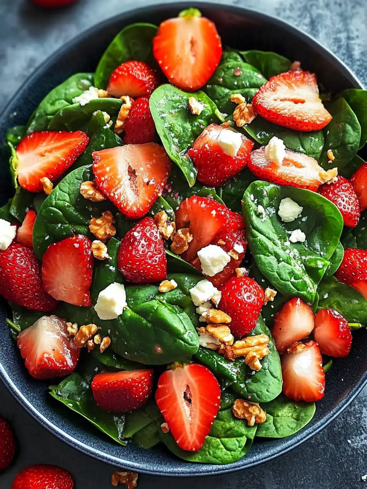 Ultimate 15-Minute Strawberry Spinach Salad: Delicious & Quick