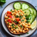 Ultimate 5-Minute Spicy Chickpea Salad - Delicious & Creamy!