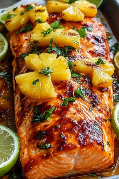 Ultimate Baked Pineapple Salmon: Quick & Deliciously Thai-Inspired