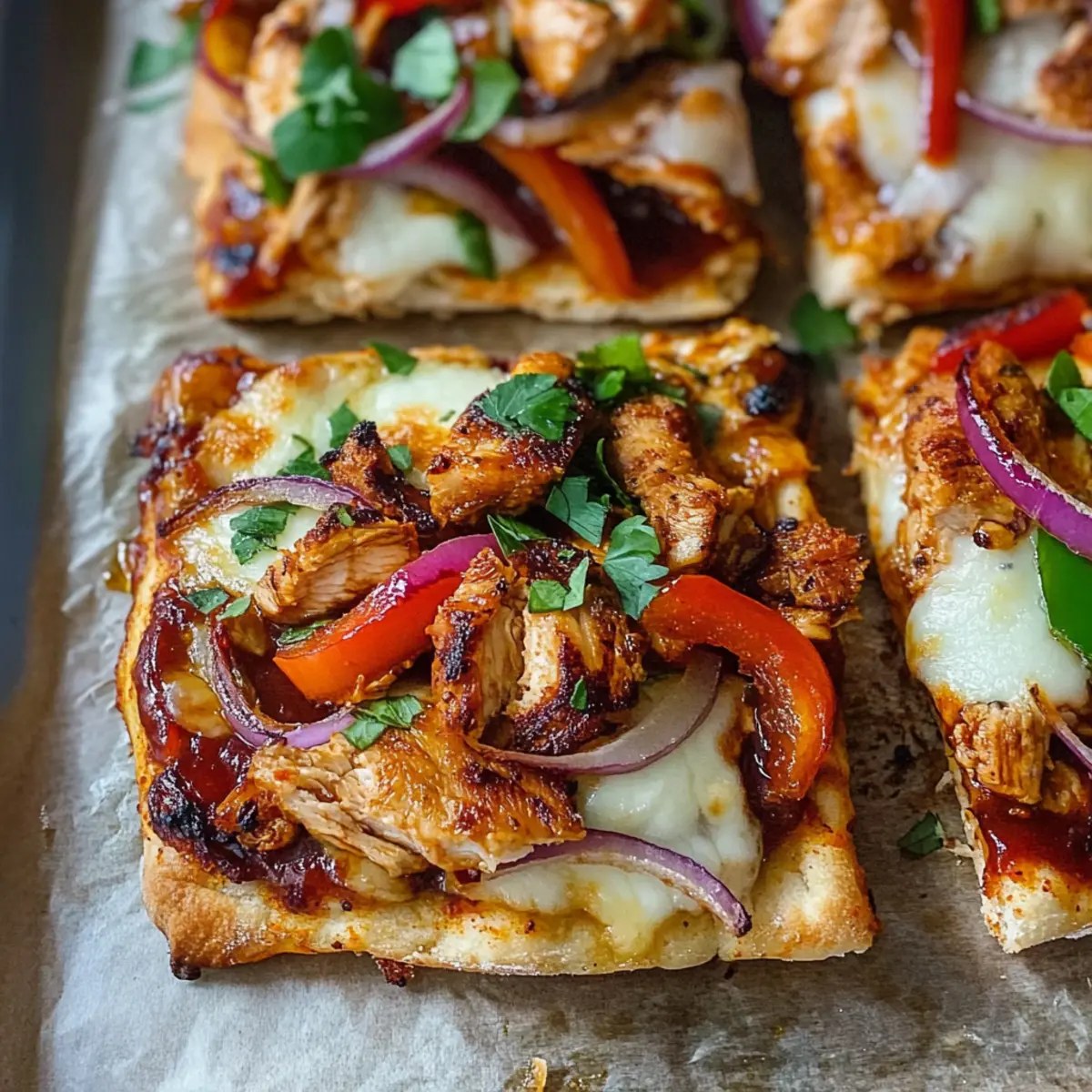 Ultimate BBQ Chicken Flatbreads: Quick and Deliciously Easy