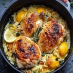 Ultimate Comfort Chicken In A Pot with Lemon and Orzo