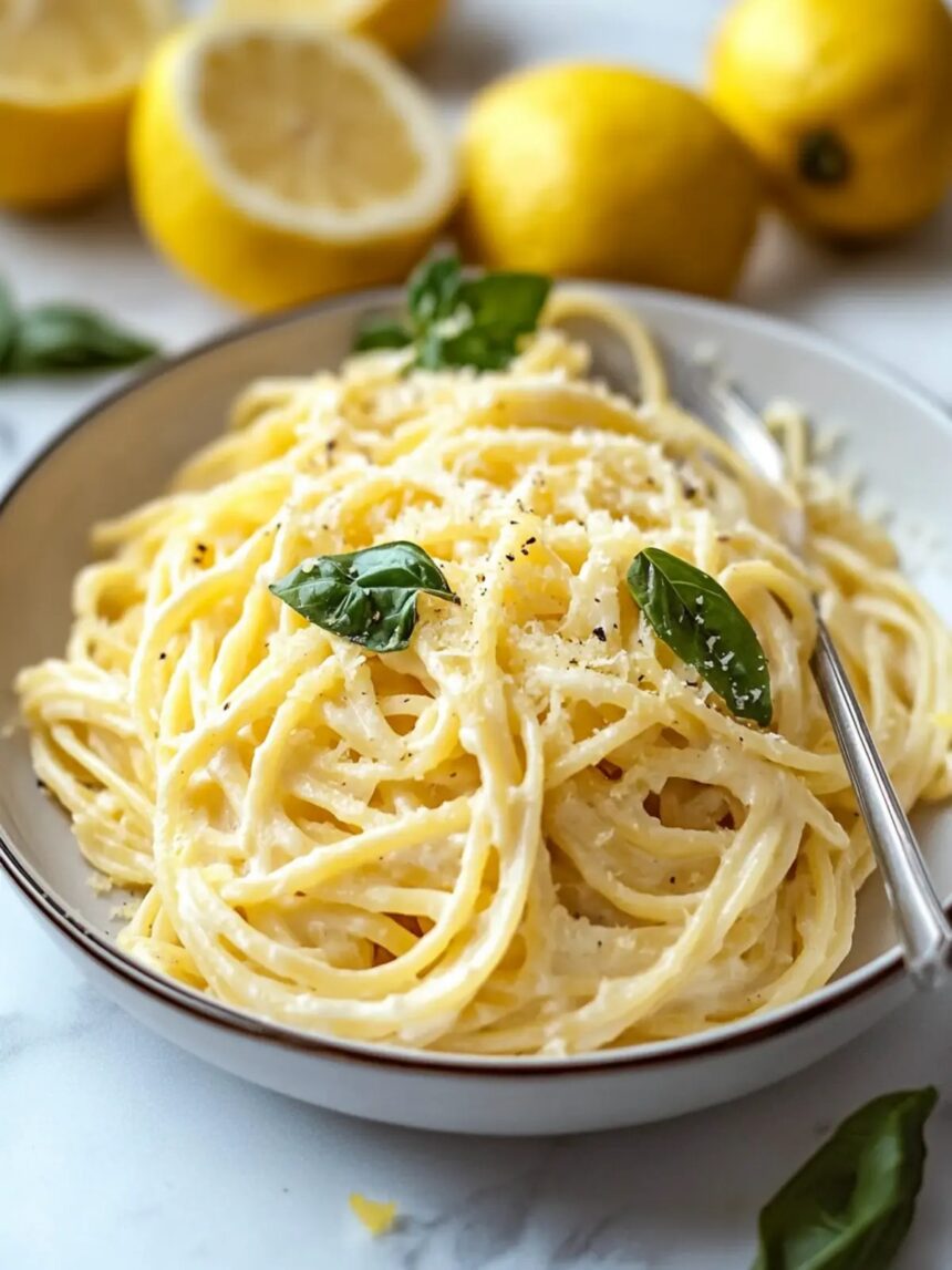 Ultimate Creamy Lemon Pasta: Quick, Delicious Vegan Delight