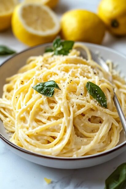 Ultimate Creamy Lemon Pasta: Quick, Delicious Vegan Delight