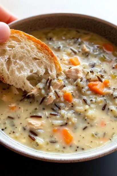 Ultimate Crockpot Chicken Wild Rice Soup – Comforting & Creamy!