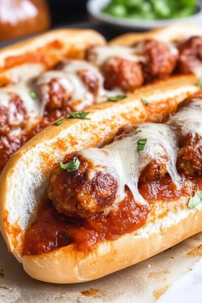 Ultimate Meatball Sub: Irresistible Comfort Food Delight
