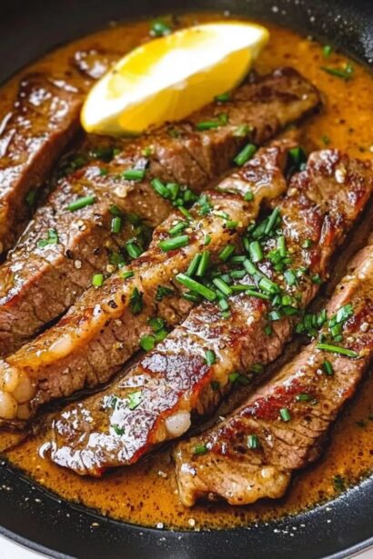 Ultimate Pan-Seared Steak in Butter Sauce – Delicious Dinner