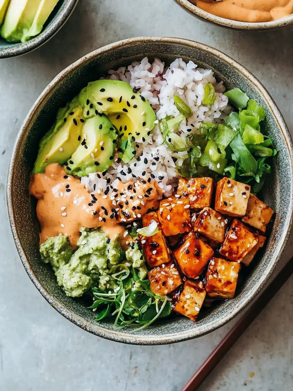 Ultimate Tofu Poke Bowl: Delicious Vegan Dinner Delight