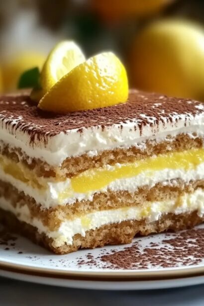Zesty Limoncello Tiramisu: A Light, Creamy Dream Dessert