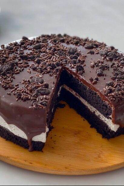 3-Ingredient TikTok Oreo Cake (No Oven Needed!) - Snack On Meat