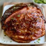 Apple Butter Honey Glazed Ham - Snack On Meat