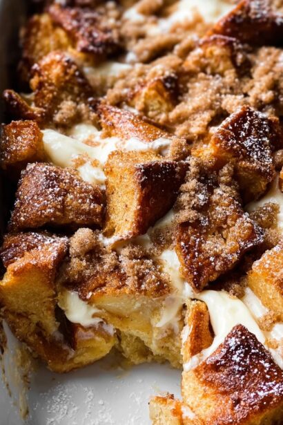 Baked Cream Cheese French Toast Casserole: The Ultimate Comfort Dish