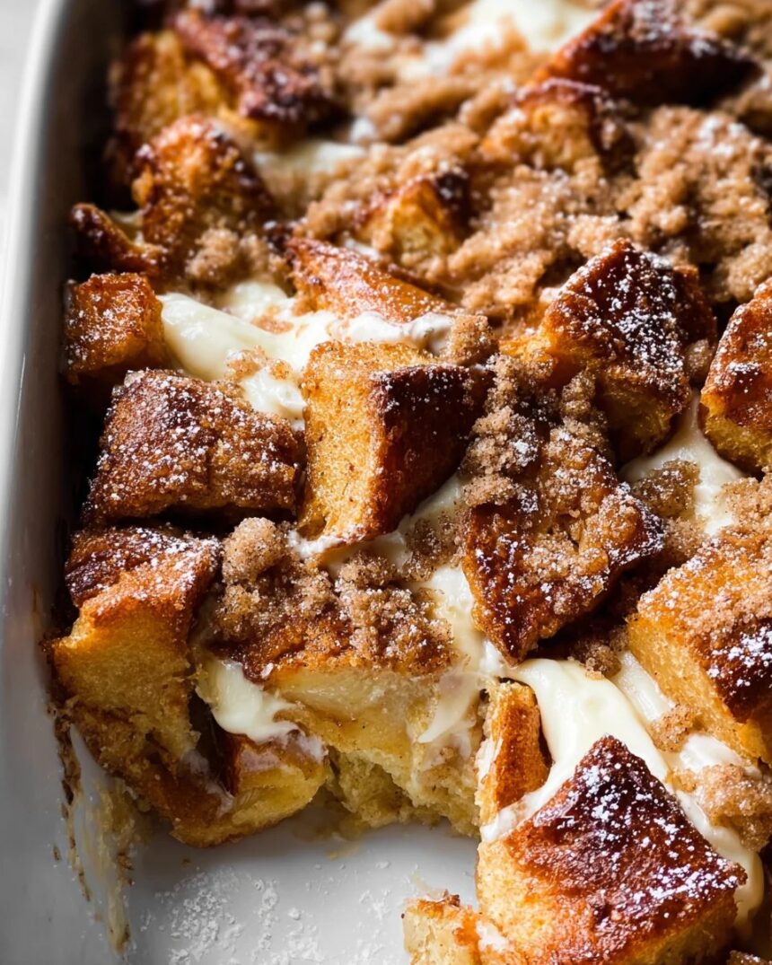 Baked Cream Cheese French Toast Casserole: The Ultimate Comfort Dish