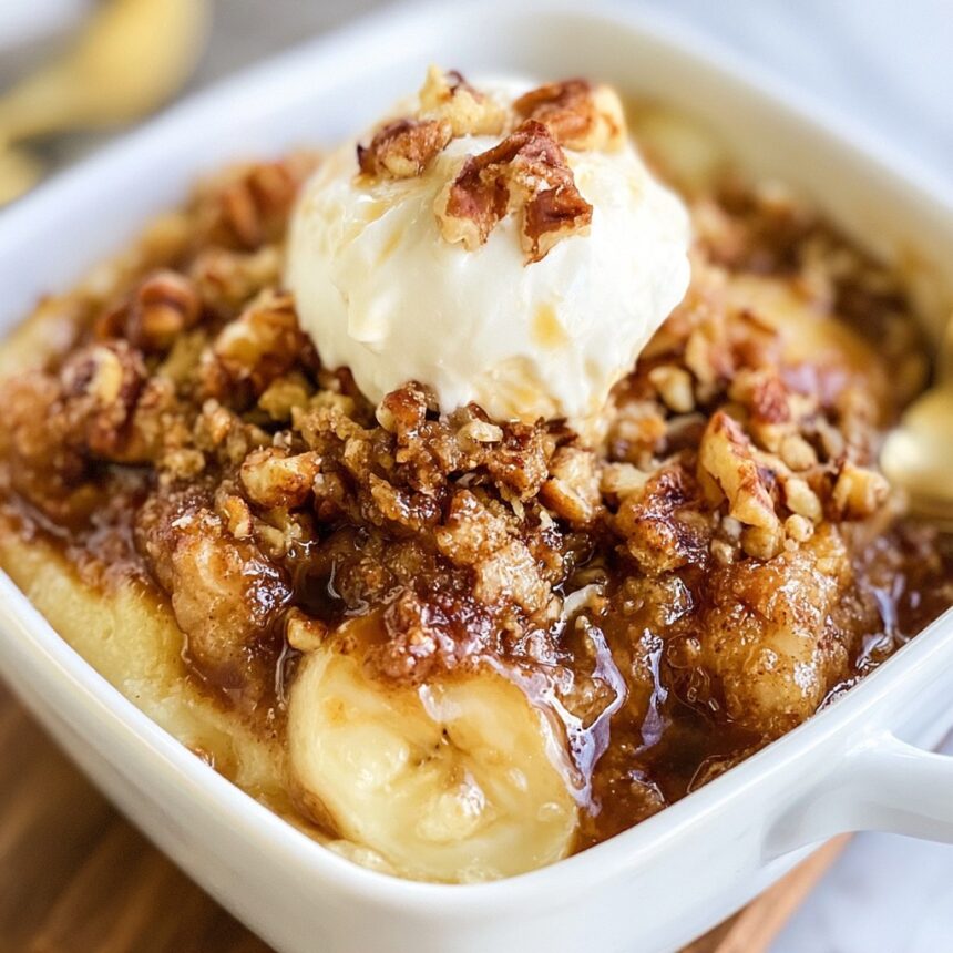 Banana Crumble - Snack On Meat