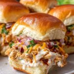 BBQ Chicken Ranch Sliders: Irresistible Comfort Food Delight
