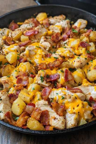 Blackstone Chicken Bacon Ranch Skillet: Delicious Comfort