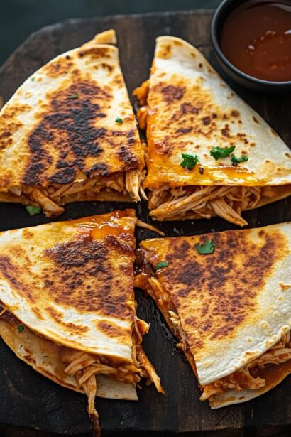 Blackstone Hot Honey BBQ Chicken Quesadillas: Irresistible Joy