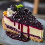 Blueberry Bliss Cheesecake - Snack On Meat
