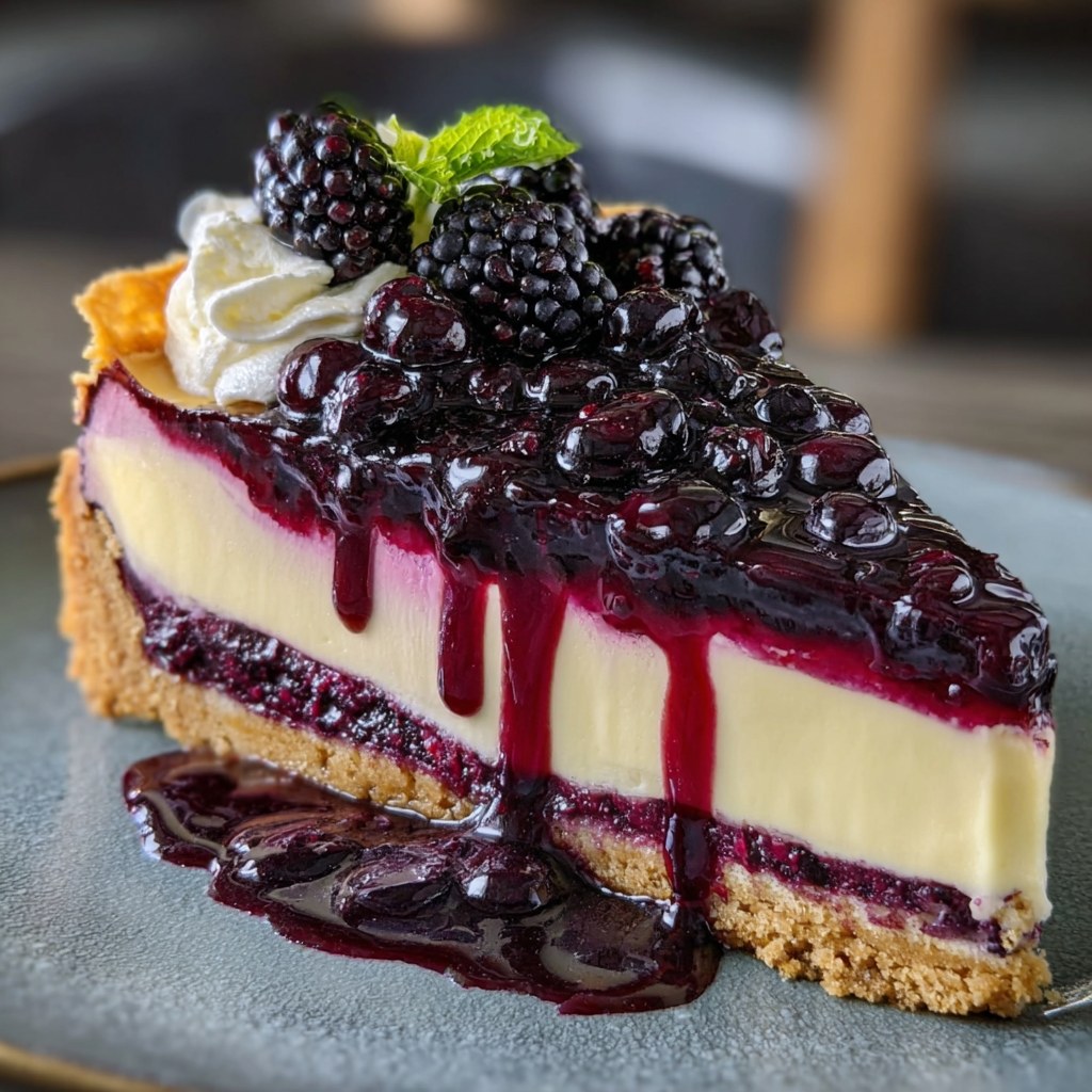 Blueberry Bliss Cheesecake - Snack On Meat