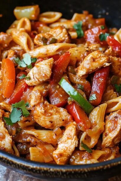 Chicken Fajita Pasta: The Perfect Comfort Dish