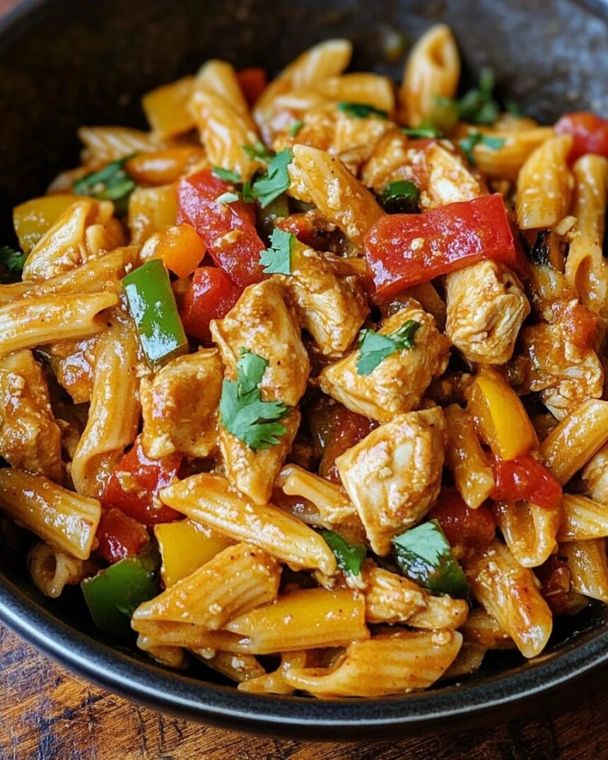 Chicken Fajita Pasta: The Ultimate Comfort Meal