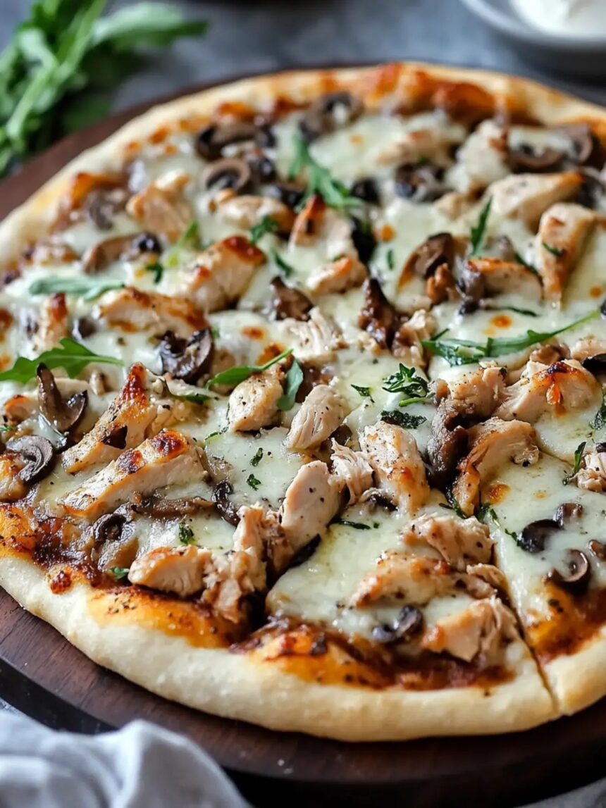 Chicken Marsala Pizza: Your Irresistible Weeknight Comfort