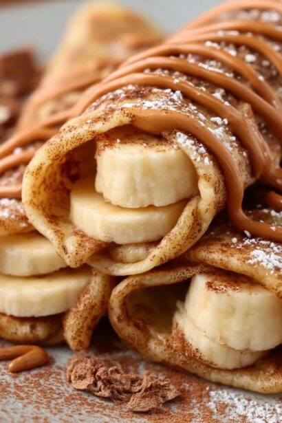 Cinnamon Roll Protein Crepes