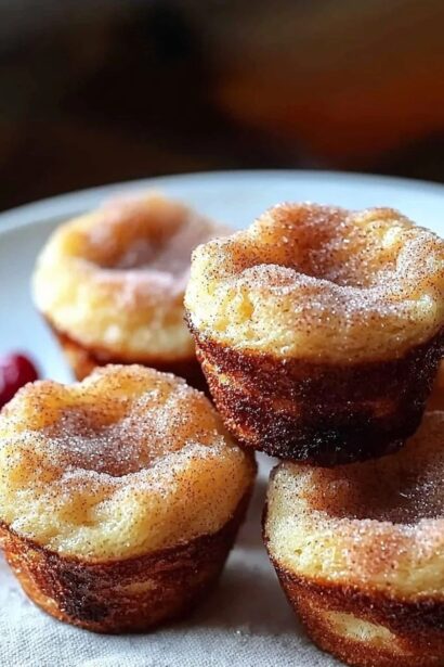 Cinnamon Sugar French Toast Muffins