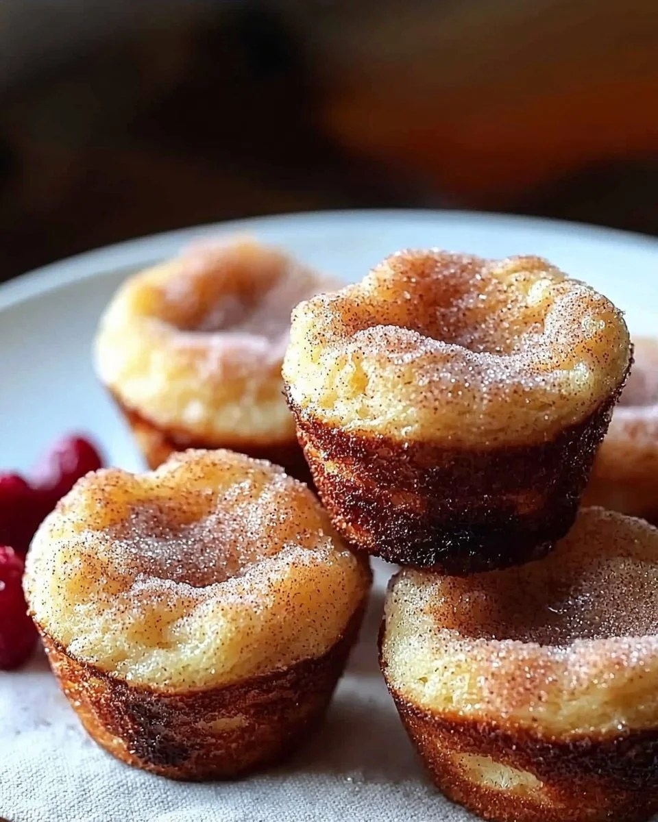 Cinnamon Sugar French Toast Muffins