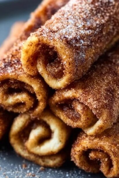 Cinnamon Sugar French Toast Roll-Ups