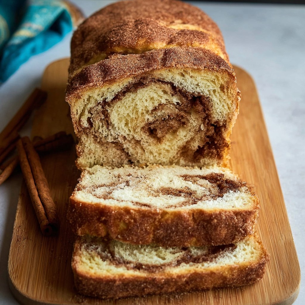 Cinnamon Swirl Bread - Snack On Meat