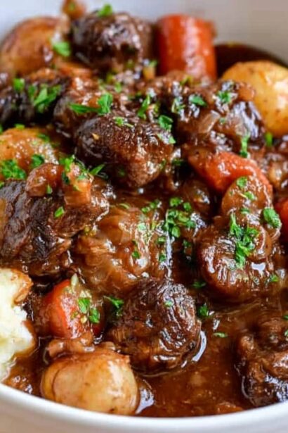 Classic Beef Stew - Snack On Meat