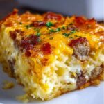 Classic Breakfast Hashbrown Casserole
