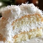 Coconut Cloud Cake – Light, Fluffy & Creamy Coconut Dessert