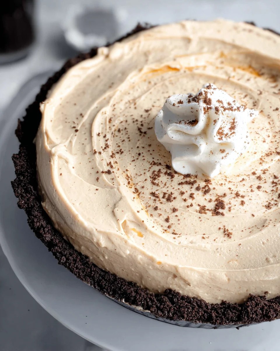 Creamy Coffee Pie Recipe (No Bake, 6 Ingredients) – Irresistible Delight