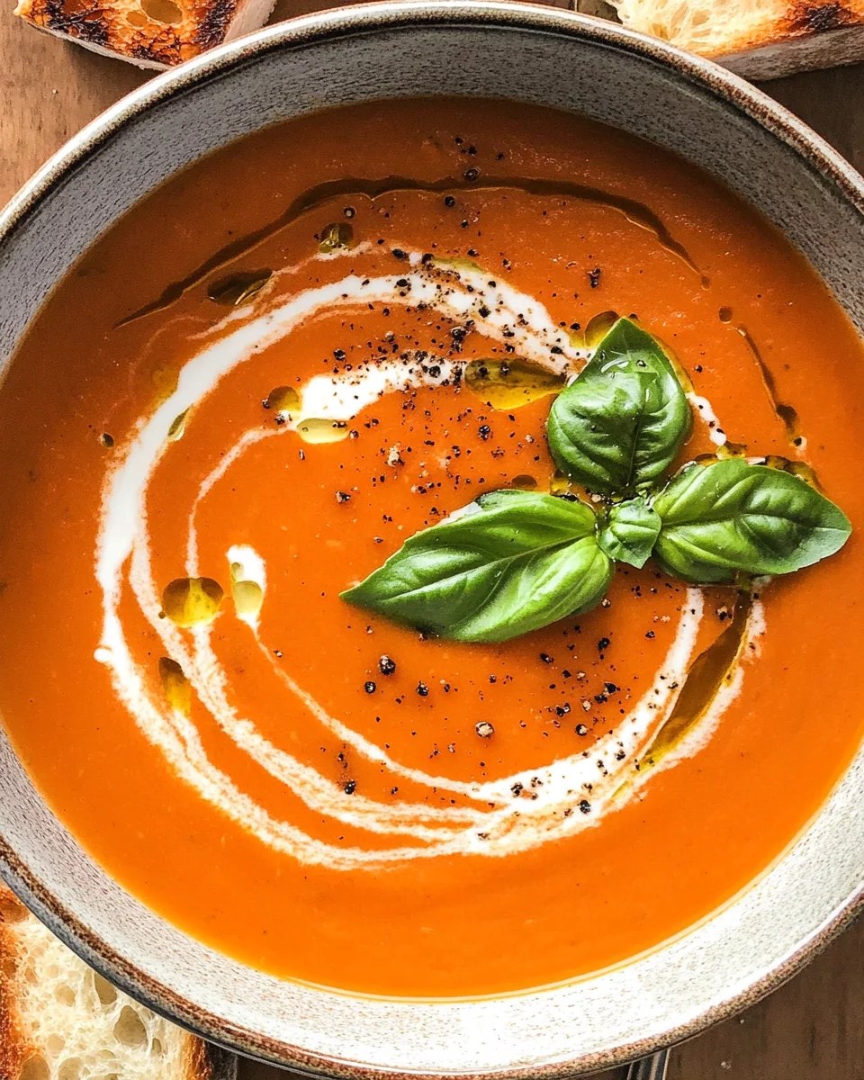 Creamy Tomato Basil Soup: The Ultimate Comfort Recipe