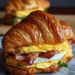 Croissant Breakfast Sandwiches