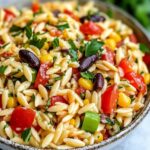 Delicious Cowboy Orzo Salad for a Quick Tex-Mex Feast