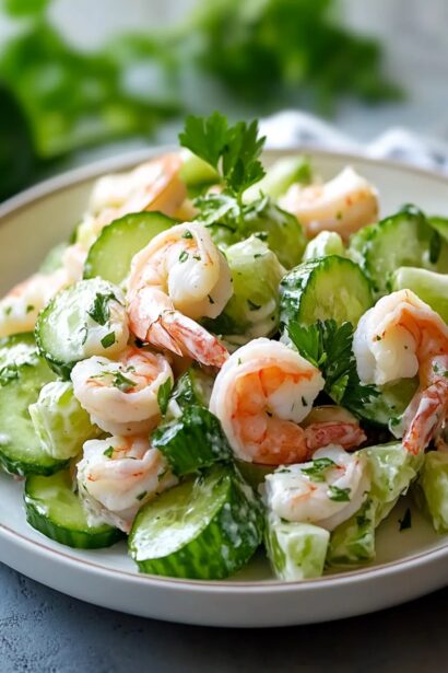 Delicious Cucumber Shrimp Salad: A Refreshing Summer Delight