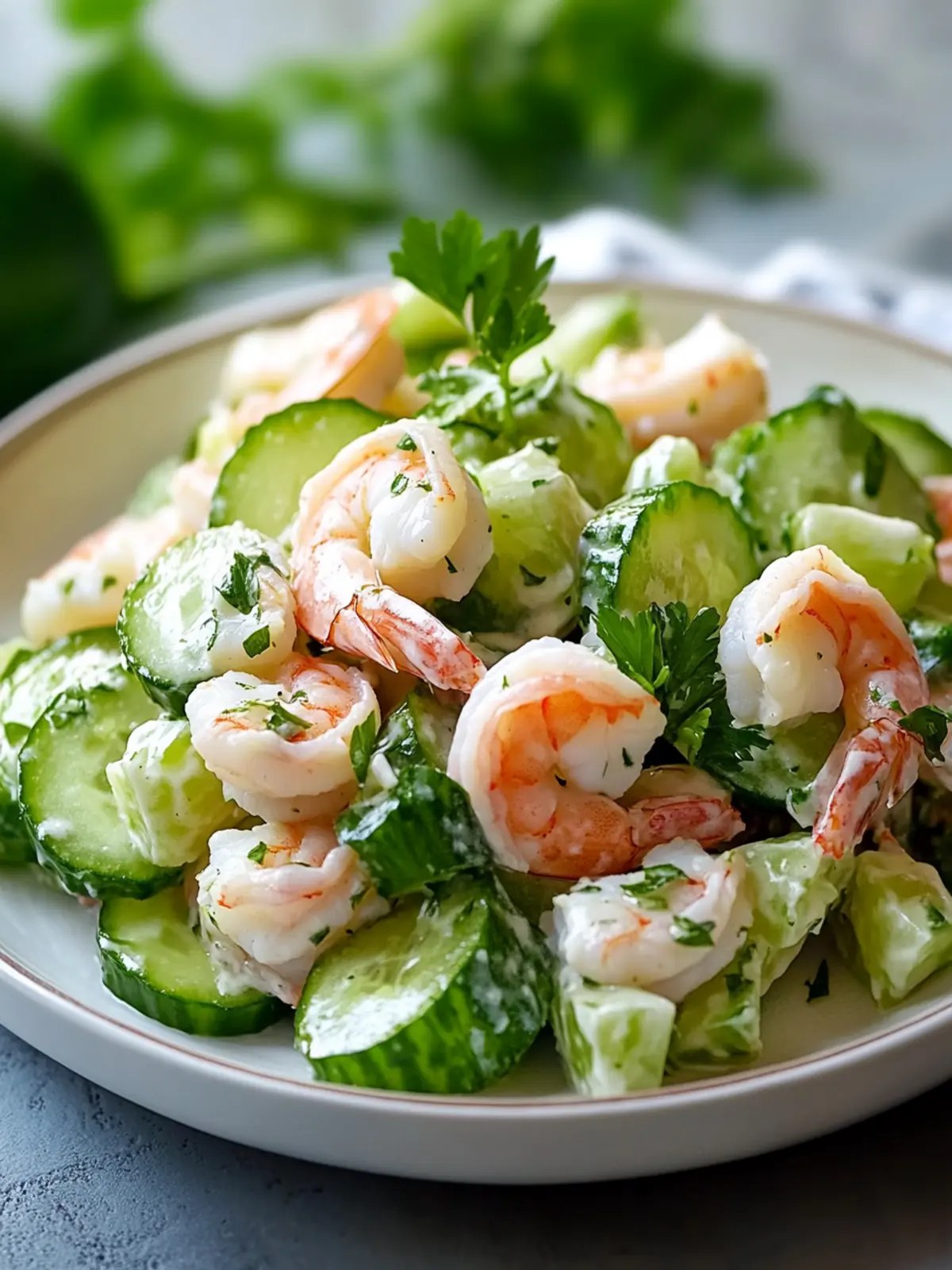 Delicious Cucumber Shrimp Salad: A Refreshing Summer Delight
