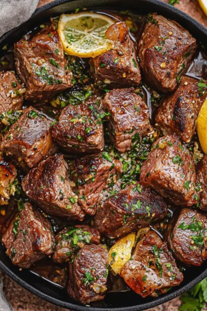 Delicious Garlic Butter Steak Bites in 15 Minutes