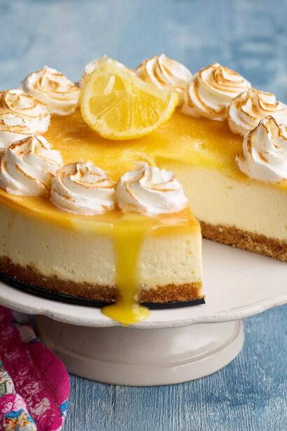 Dreamy Lemon Cheesecake 🍋✨ - Snack On Meat