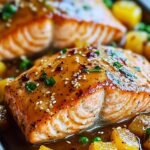 Easy Apricot Dijon Glazed Salmon: A Delicious Low-Carb Delight