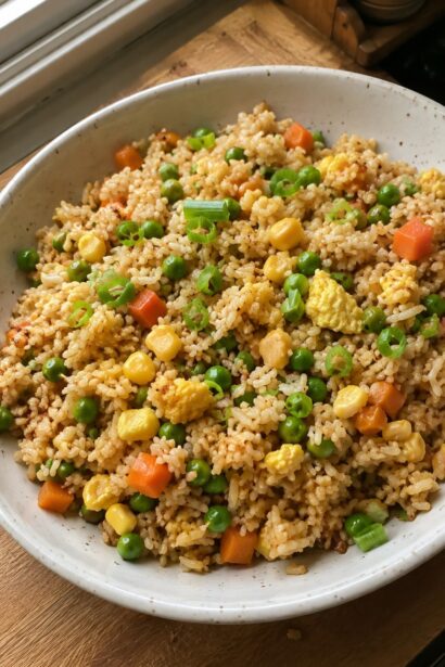 Easy Fried Rice - Snack On Meat