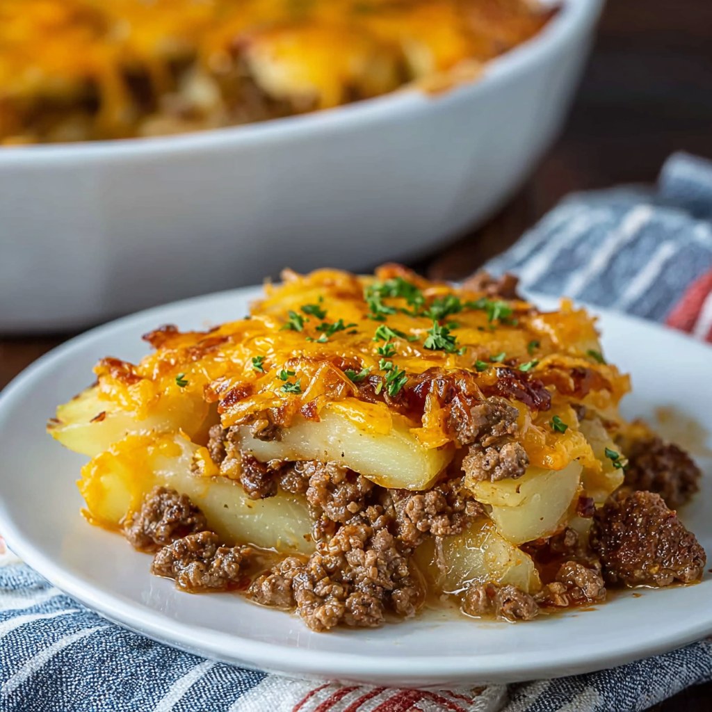 Easy Hamburger Potato Casserole – A Classic Comfort Dish Everyone Loves - Snack On Meat