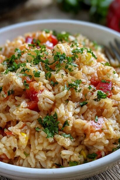 Easy Mexican Rice - Snack On Meat