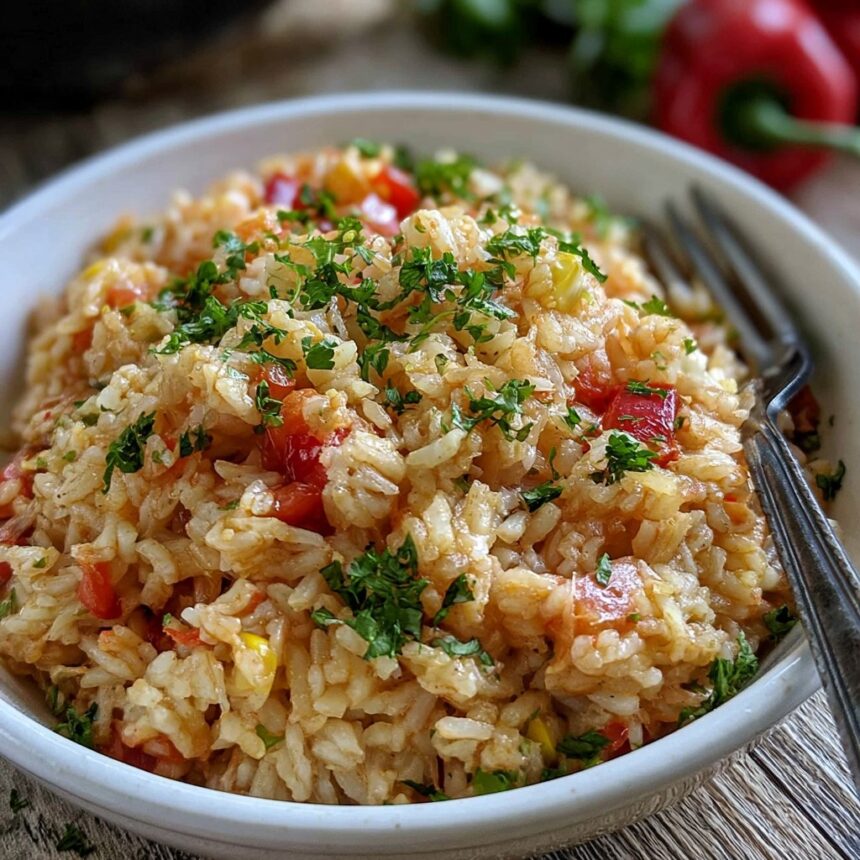 Easy Mexican Rice - Snack On Meat