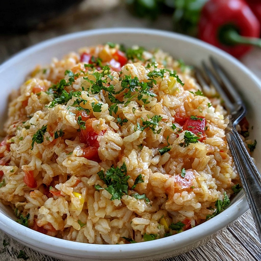Easy Mexican Rice - Snack On Meat
